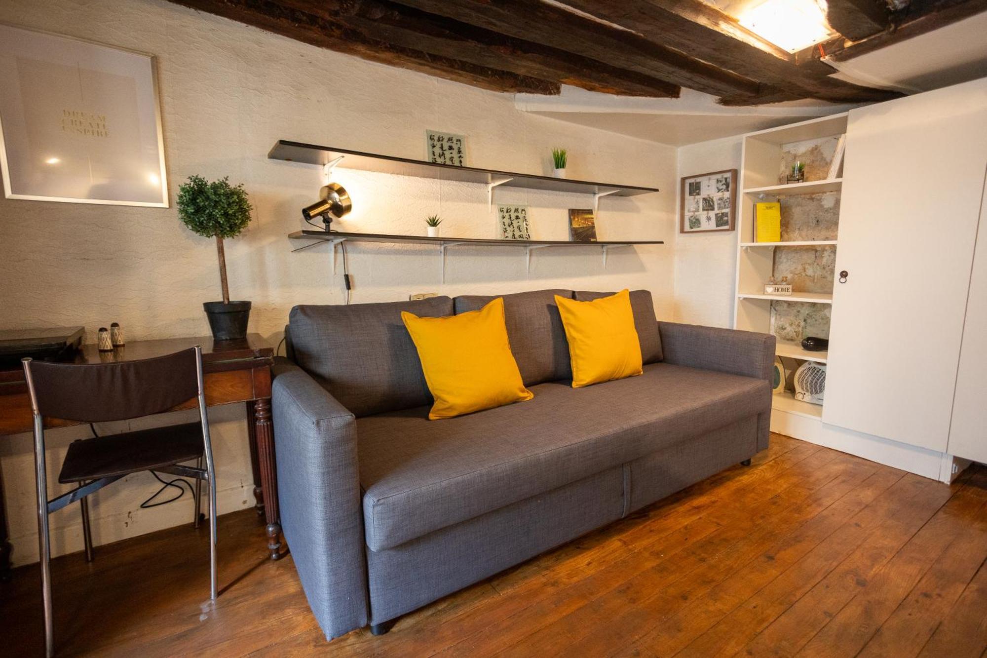 Apartmán Studio Cosy Romantique En Plein Coeur De Paříž Exteriér fotografie