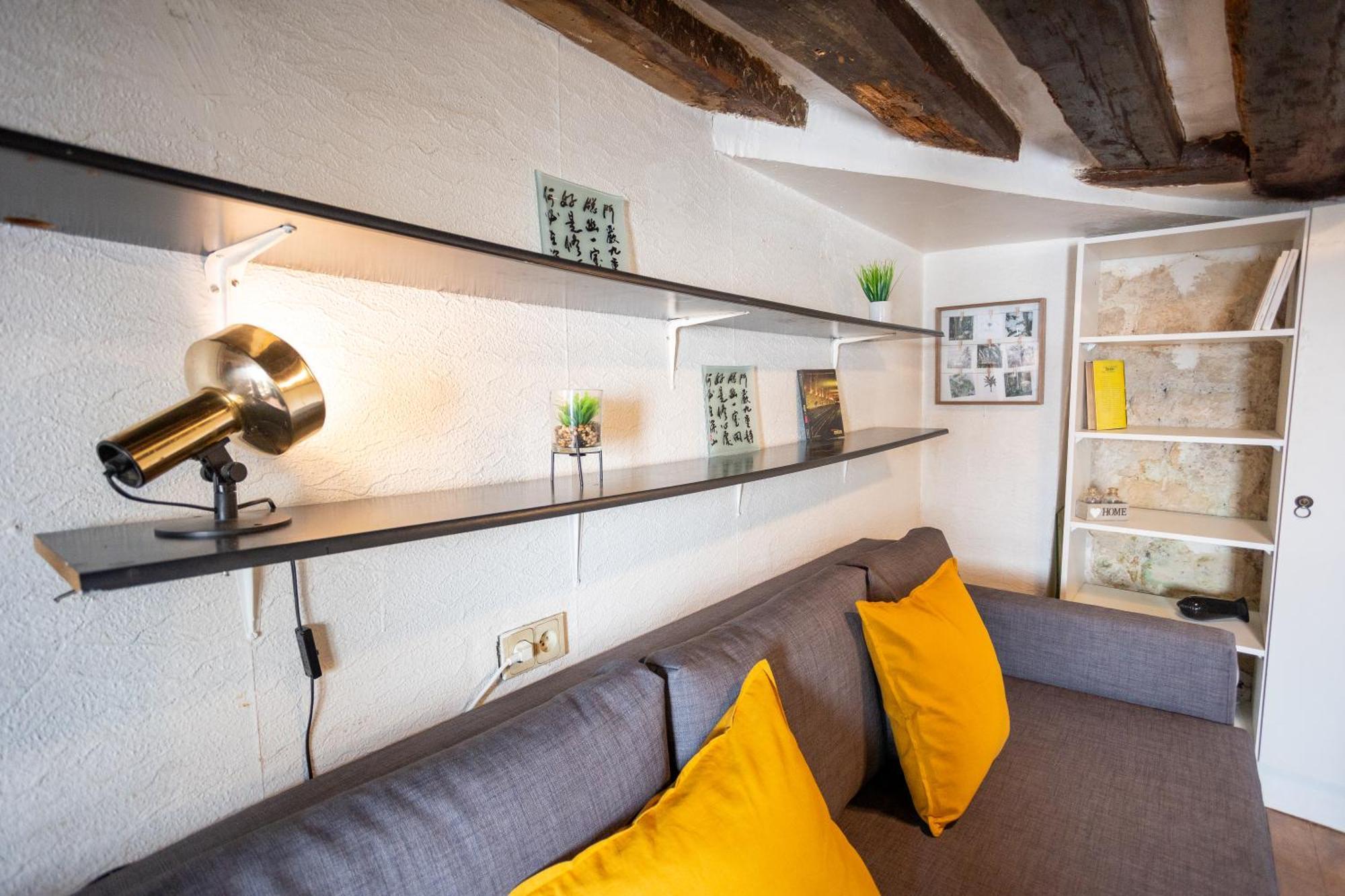 Apartmán Studio Cosy Romantique En Plein Coeur De Paříž Exteriér fotografie