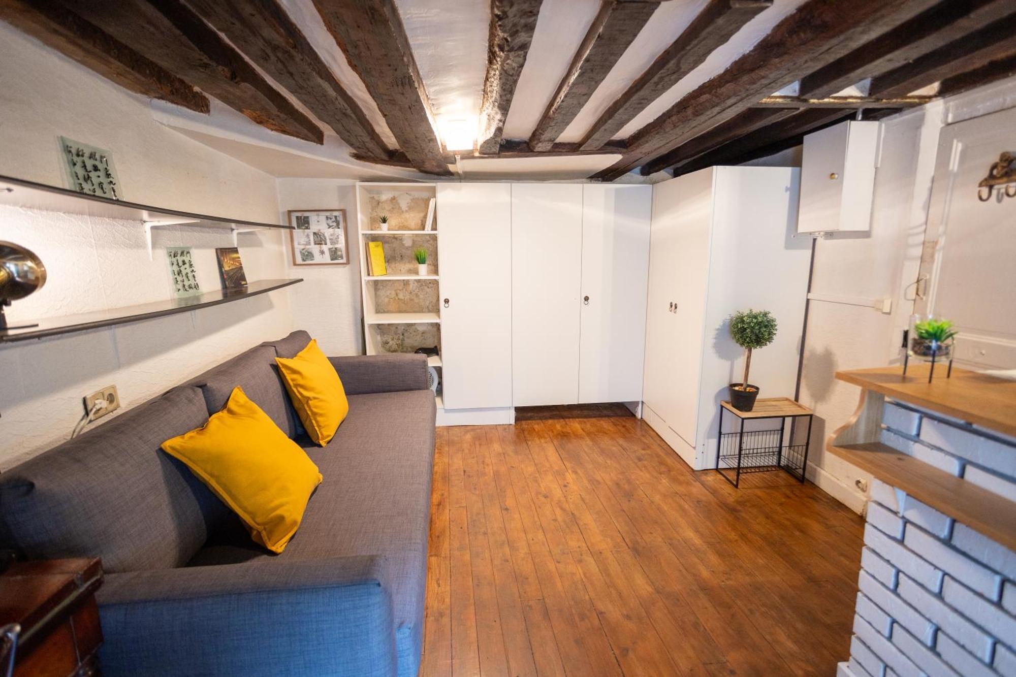 Apartmán Studio Cosy Romantique En Plein Coeur De Paříž Exteriér fotografie